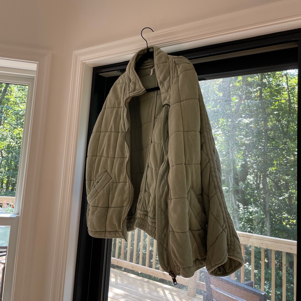 Free People Dolman Quilted Jacket